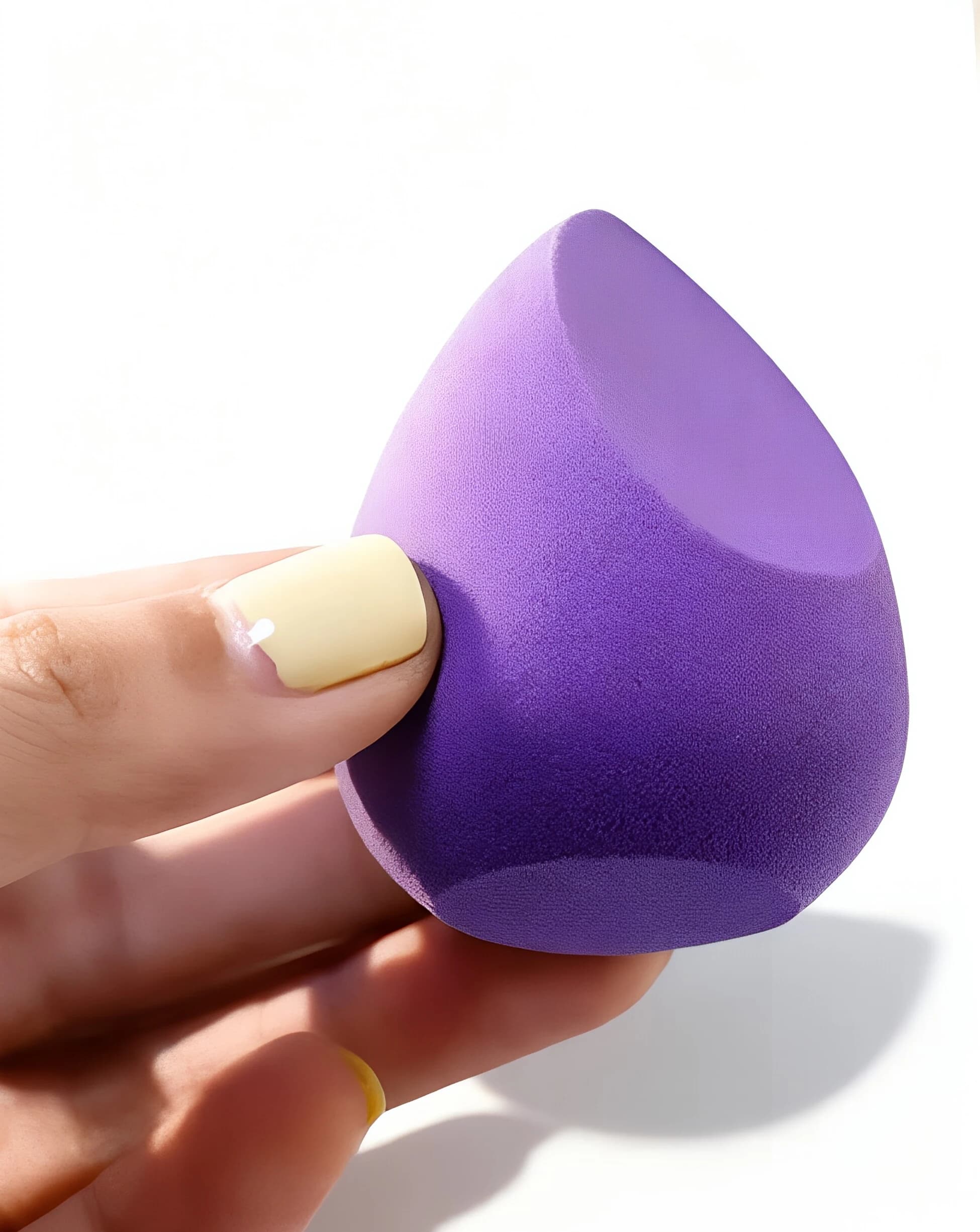 Macaron Velvet Powder Puff - Ultra-Soft Micro-Velvet Fibers