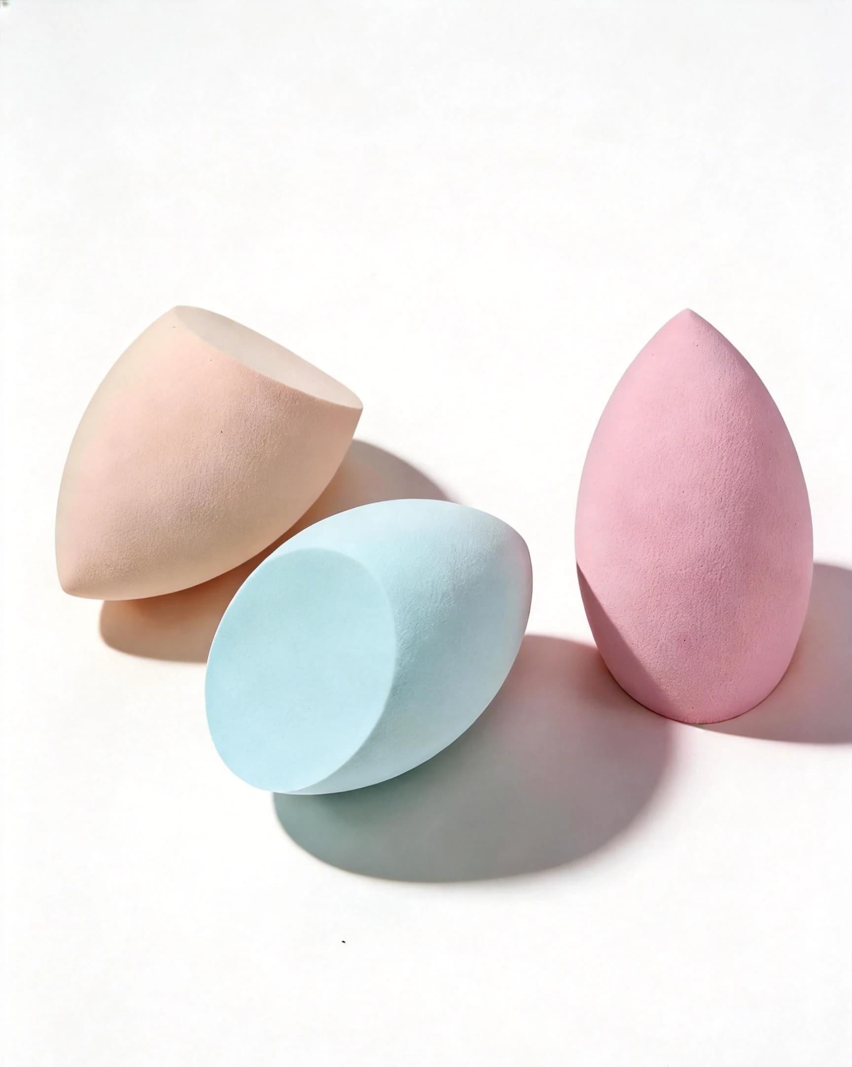 Olive Green Drop Sponge - High-Density Hydrophilic Porosity