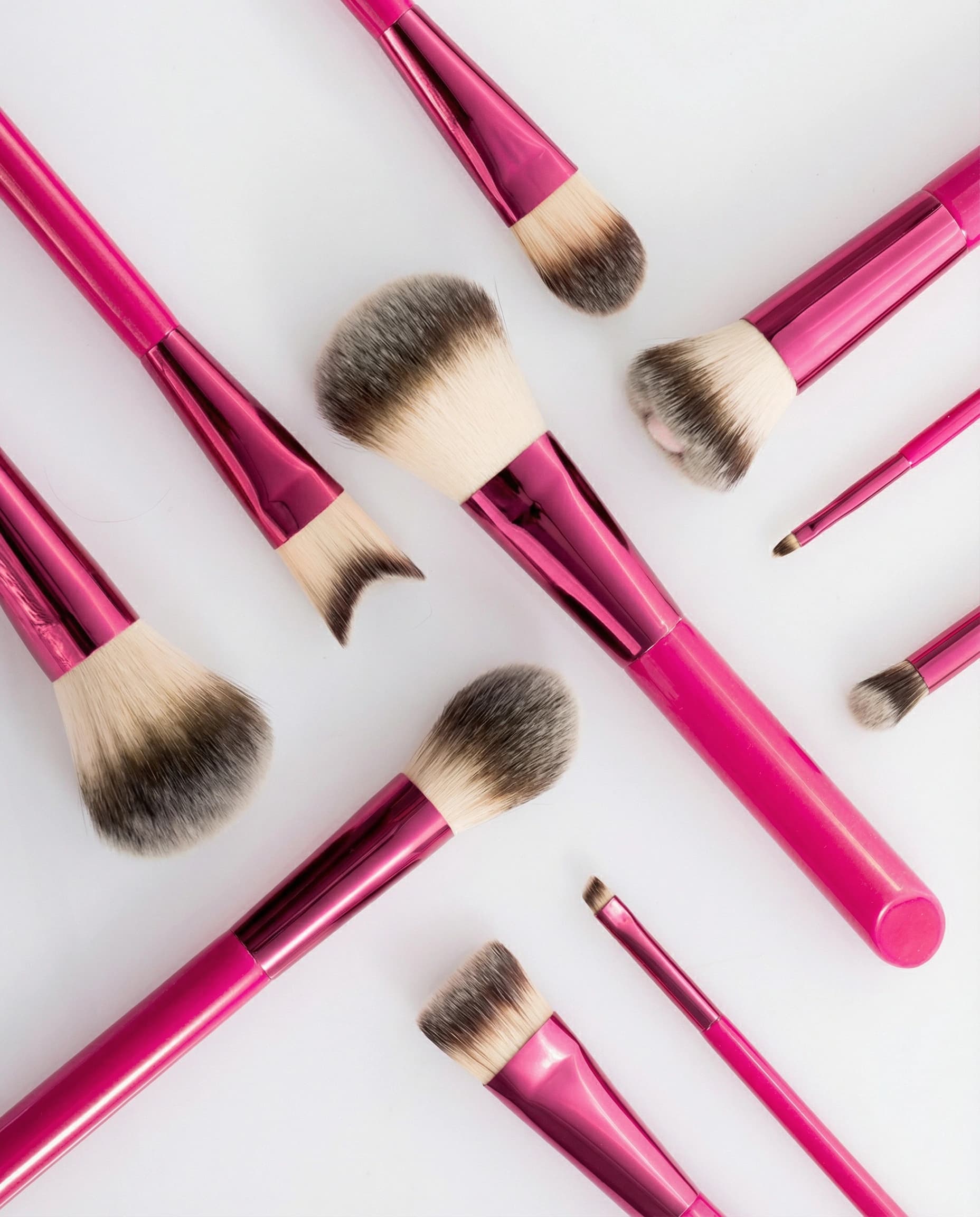 Pink Makeup Brush Set - Engineering Preview