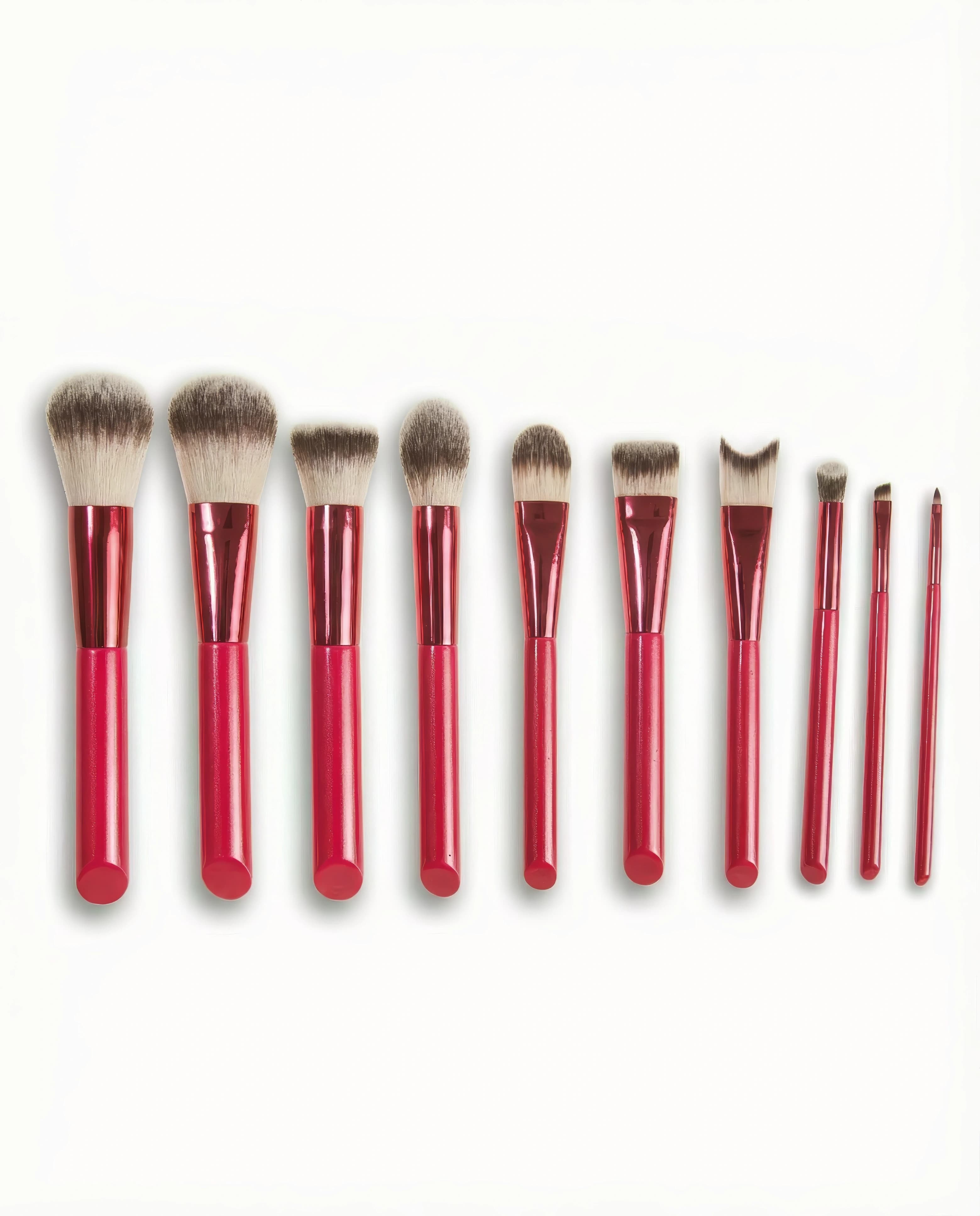 Pink Makeup Brush Set - Wholesale Beauty Tool, MOQ Available