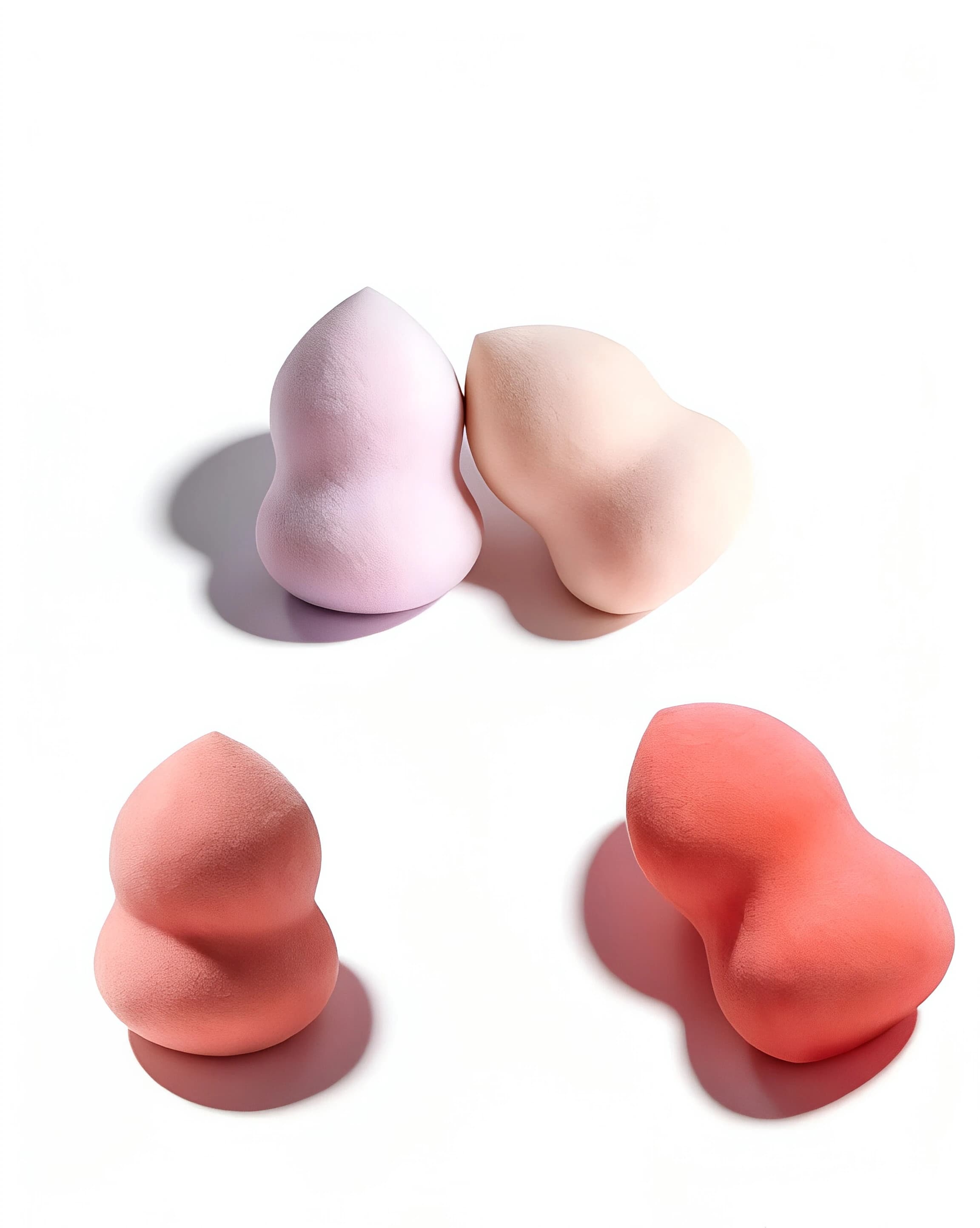 Light Brown Oblique Sponge - Micro-Pore Liquid Diffusing Surface